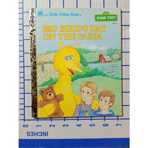 A LITTLE GOLDEN BOOK - BIG BIRDS DAY ON THE FARM