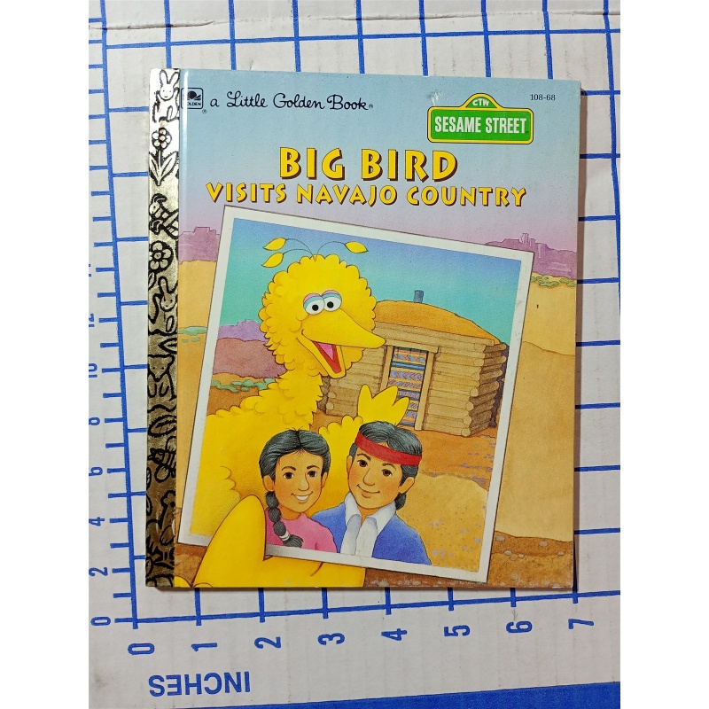 Big Bird Visits Navajo Country Little Golden Books