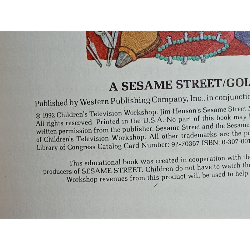 Big Bird Visits Navajo Country Little Golden Books