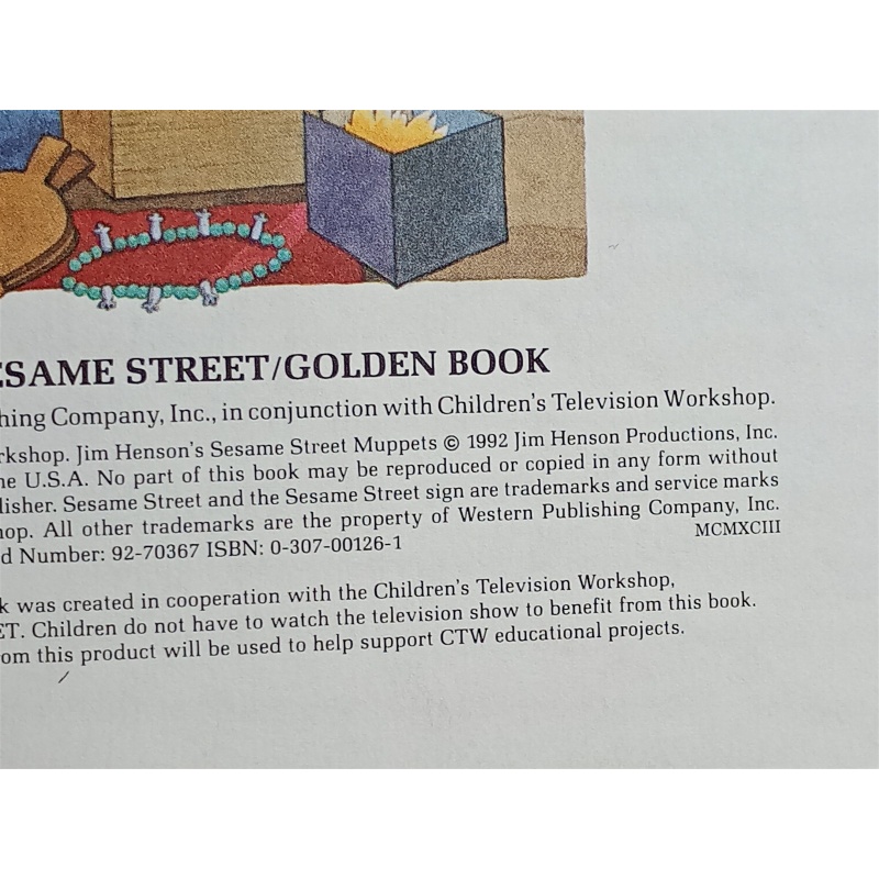 Big Bird Visits Navajo Country Little Golden Books