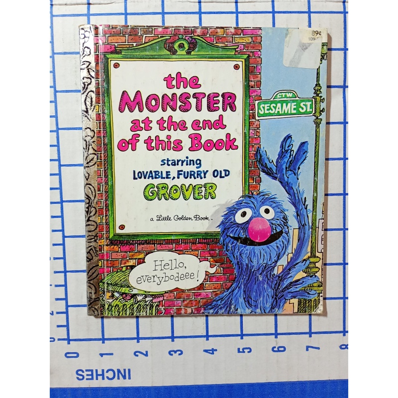 Monster at the End of This Book A Little Golden Book