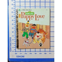 Sesame Street: Puppy Love ~ a Little Golden Book