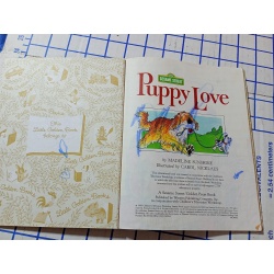 Sesame Street: Puppy Love ~ a Little Golden Book