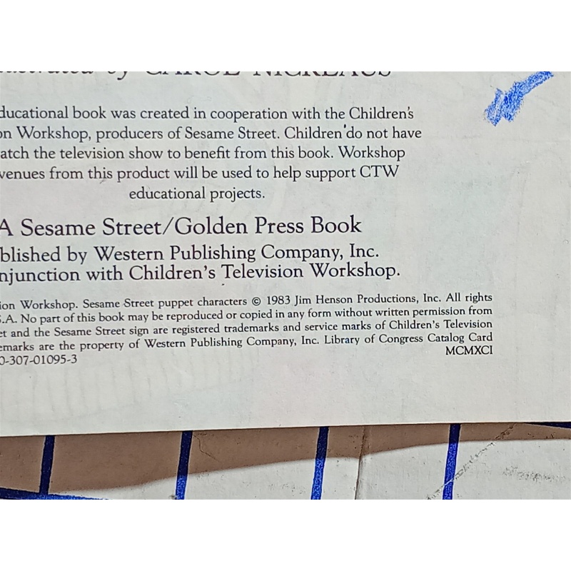 Sesame Street: Puppy Love ~ a Little Golden Book