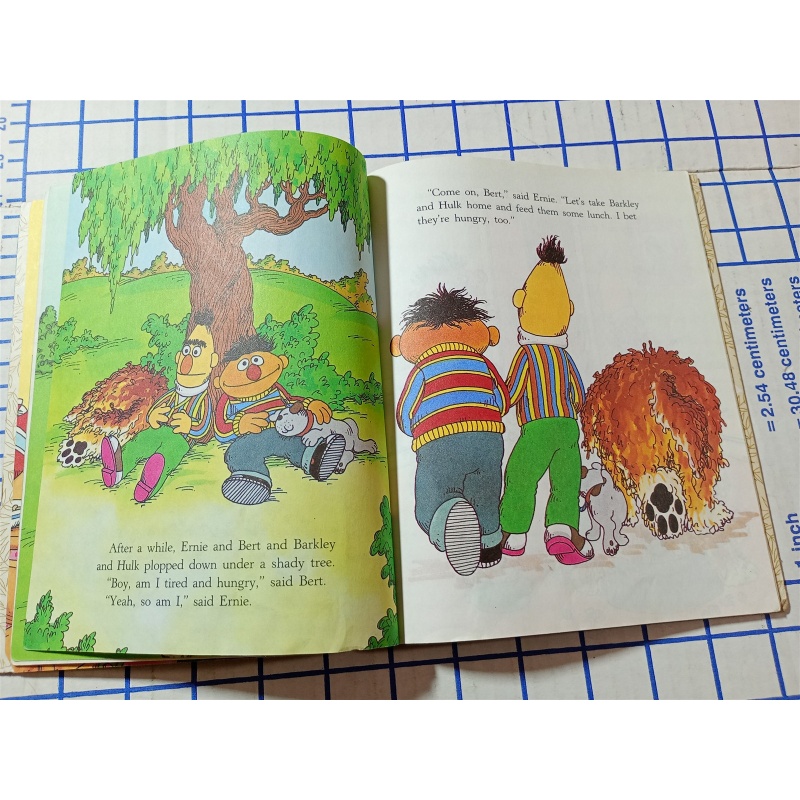 Sesame Street: Puppy Love ~ a Little Golden Book