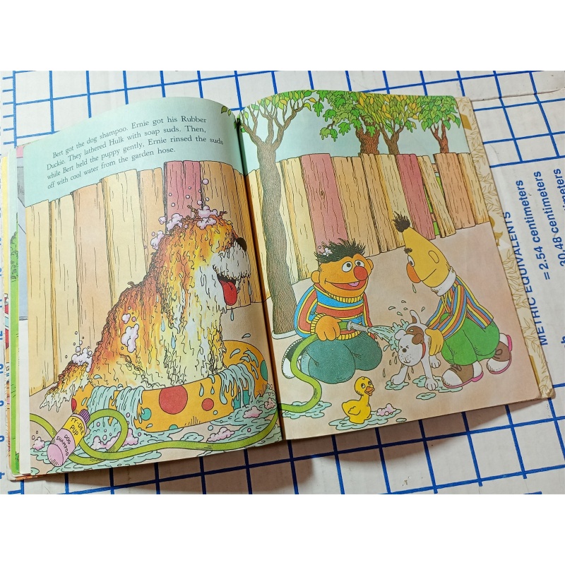 Sesame Street: Puppy Love ~ a Little Golden Book