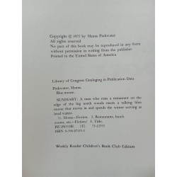 Blue Moose - Hardcover By Pinkwater, Daniel Manus