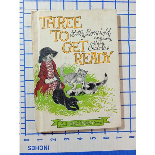 Three to Get Ready by Betty D. Boegehold (1965, Hardcover) An I Can Read Book