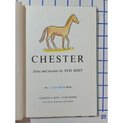 Chester by Syd Hoff Hardcover with Pictures Childrens Book Vintage Picture Book