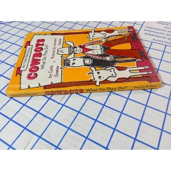 COWBOYS: WHAT DO THEY DO (AN I CAN READ BOOK) By Carla Greene 