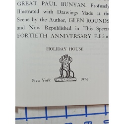 Ol Paul, the Mighty Logger by Glen Rounds