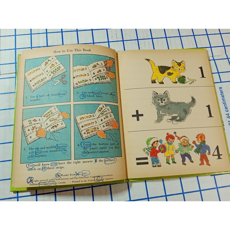 childrens book THE COUNTING BOOK Wonder Books