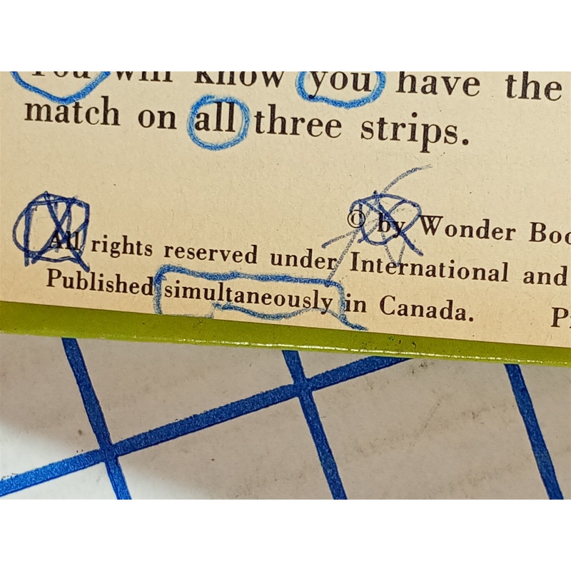 childrens book THE COUNTING BOOK Wonder Books