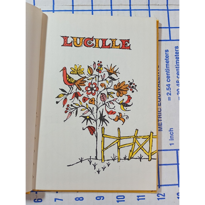 Lucille by Arnold Lobel A Vintage I Can Read Book 1964 