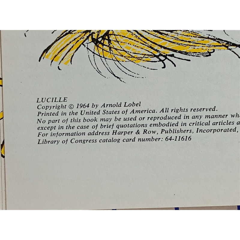 Lucille by Arnold Lobel A Vintage I Can Read Book 1964 
