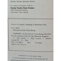 Mishmash and the Venus flytrap - Hardcover, by Cone Molly