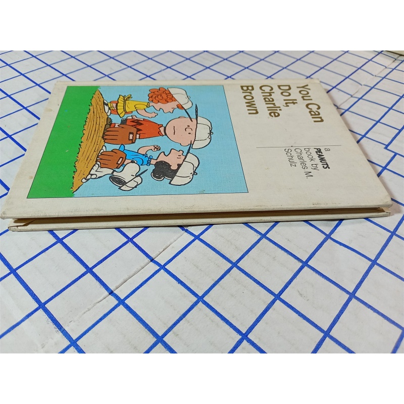 Peanuts "You Can Do It, Charlie Brown" by Charles M Schulz, Hardcover