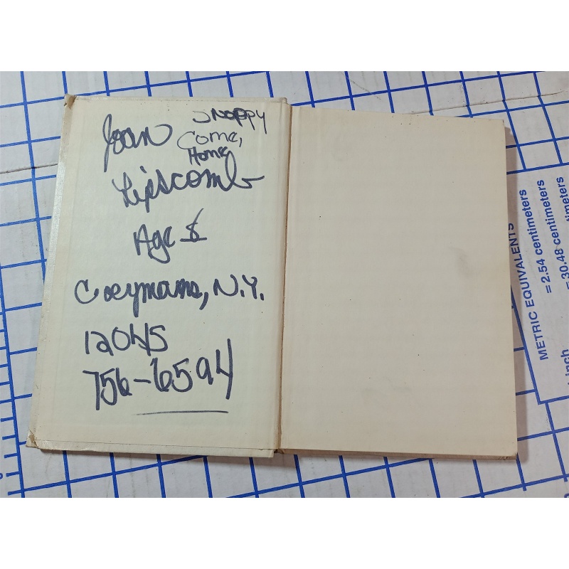 Snoopy Come Home by Charles Schulz