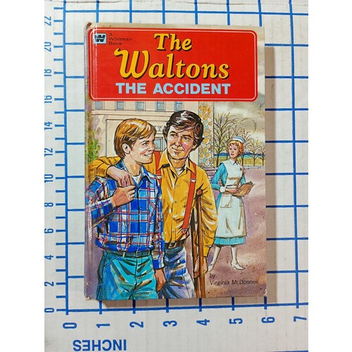 Vintage 1975 THE WALTONS THE ACCIDENT by Virginia McDonnell