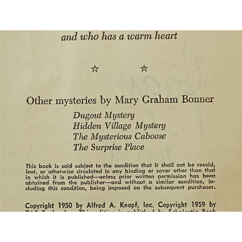 Mystery of the Haunted Hut by Mary Graham Bonner 