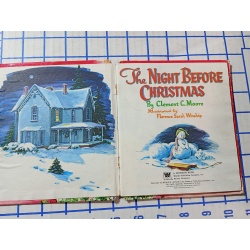 Vintage THE NIGHT BEFORE CHRISTMAS by Clement C Moore