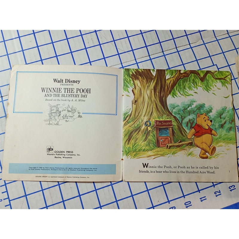 Walt Disney Presents Winnie The Pooh And The Blustery Day 