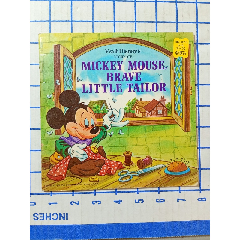 Walt Disneys Mickey Mouse Brave Little Tailor Book