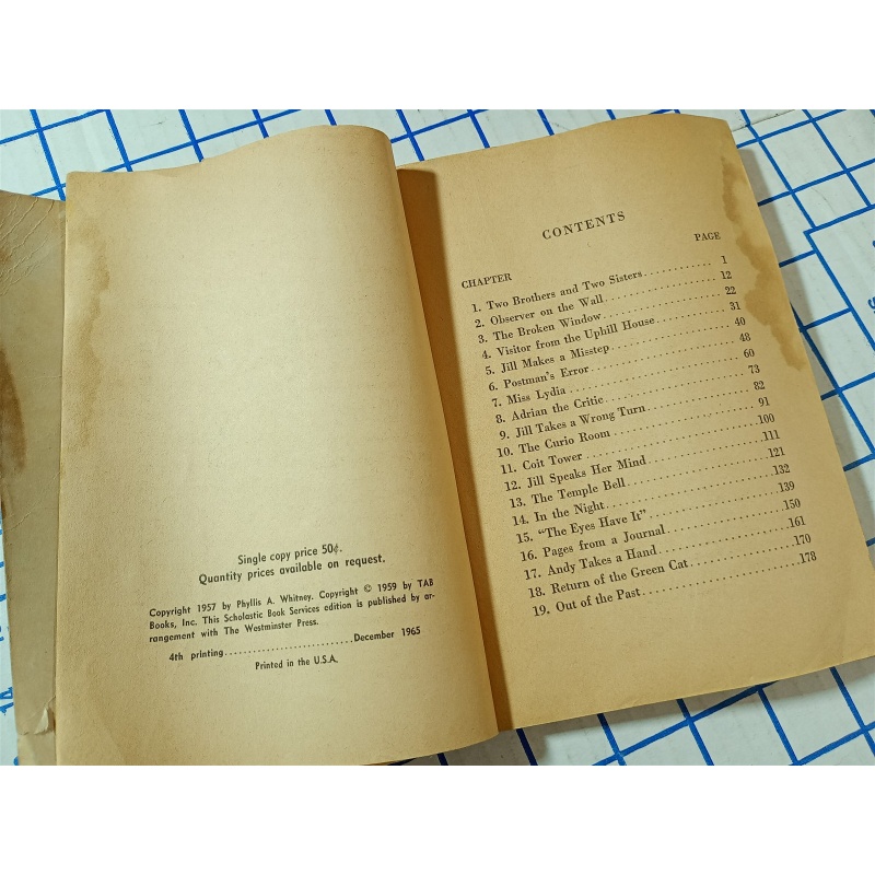 Mystery of the Green Cat Phyllis A. Whitney