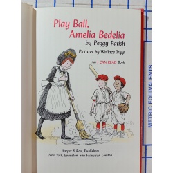 VINTAGE: PLAY BALL, AMELIA BEDELIA by Peggy Parish 
