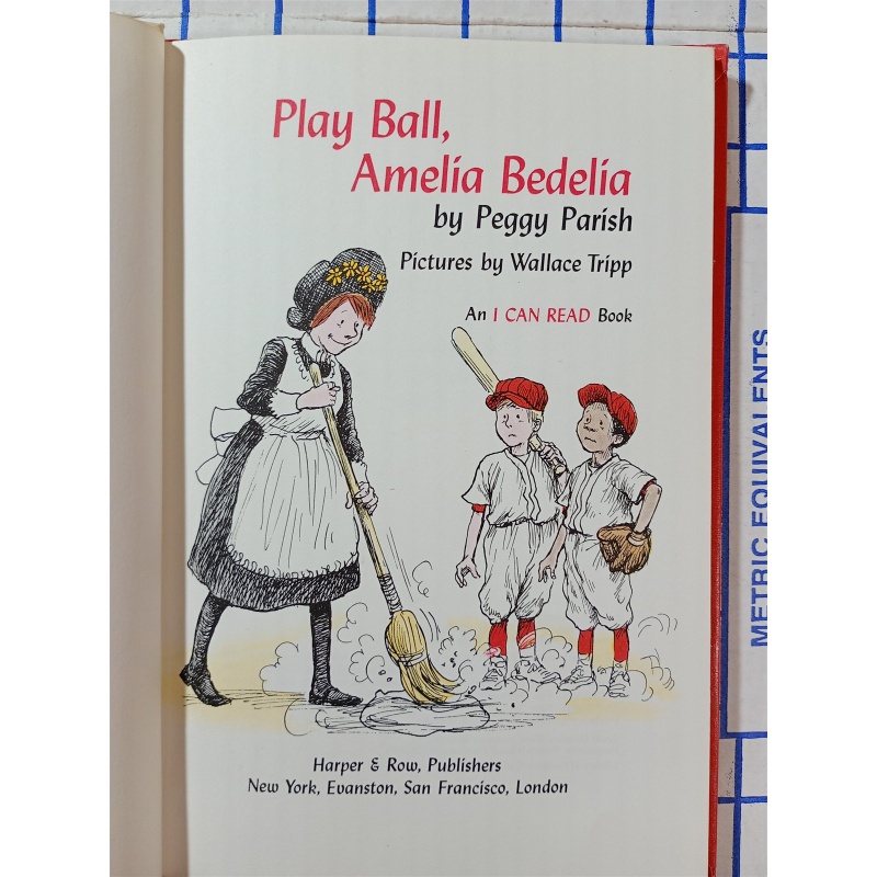 VINTAGE: PLAY BALL, AMELIA BEDELIA by Peggy Parish 