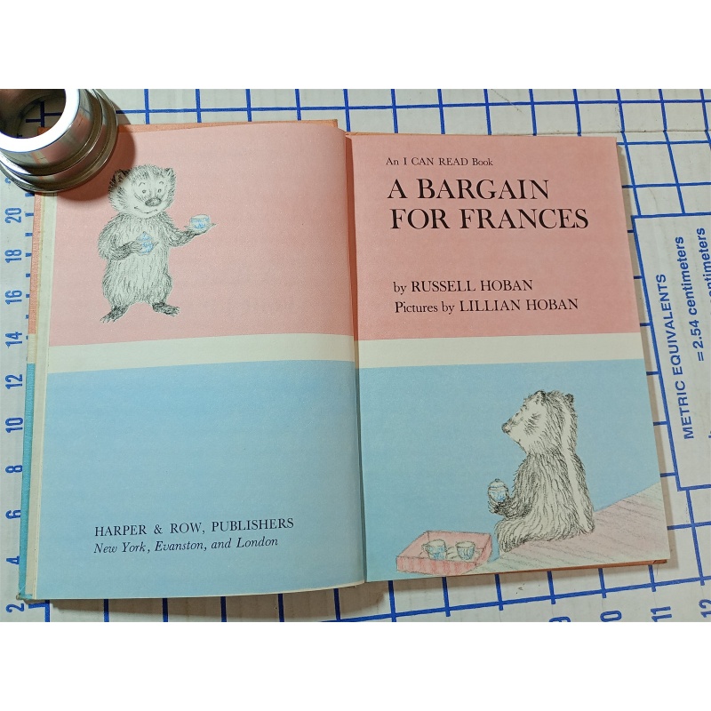 A Bargain for Frances (I Can READ BOOK)