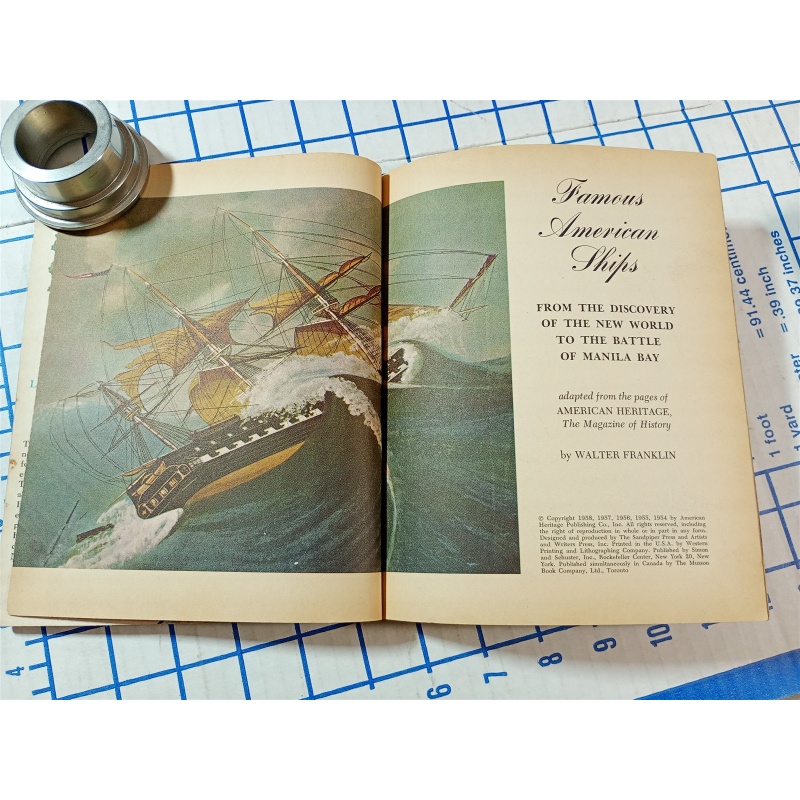 FAMOUS AMERICAN SHIPS The Golden Library of Knowledge