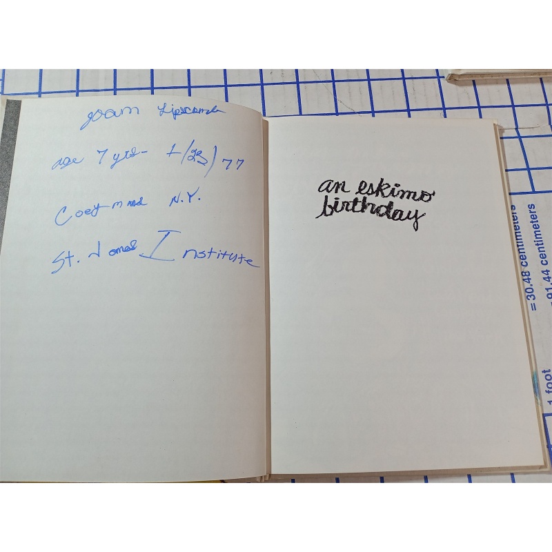 An Eskimo Birthday (Weekly Reader - Hardcover, by Tom D. Robinson