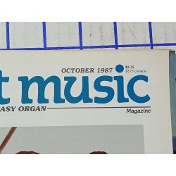 Sheet Music Magazine Oct 1987 Glen Island Casino & the Big Bands Glenn Miller