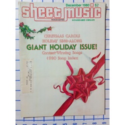 Giant Holiday Issue 1980 Piano Guitar Music Sheet Music Magazine