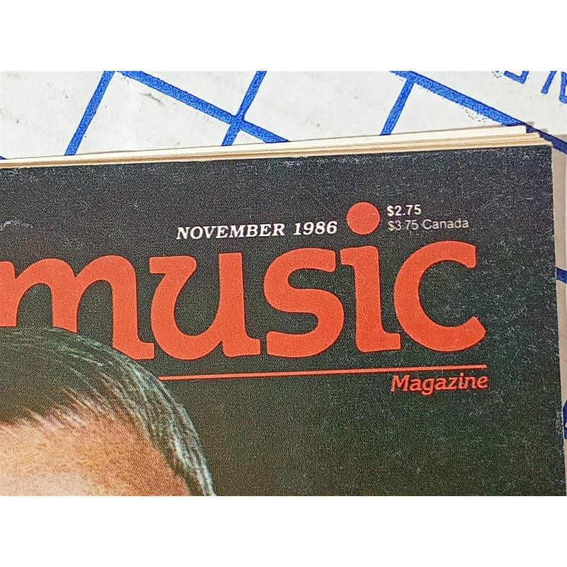 Sheet Music Magazine November 1986 Frank Sinatra The Grand Master of Song