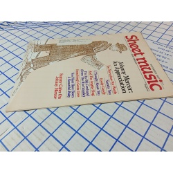 November 1987 Sheet Music Magazine Standard Piano Guitar Johnny Mercer