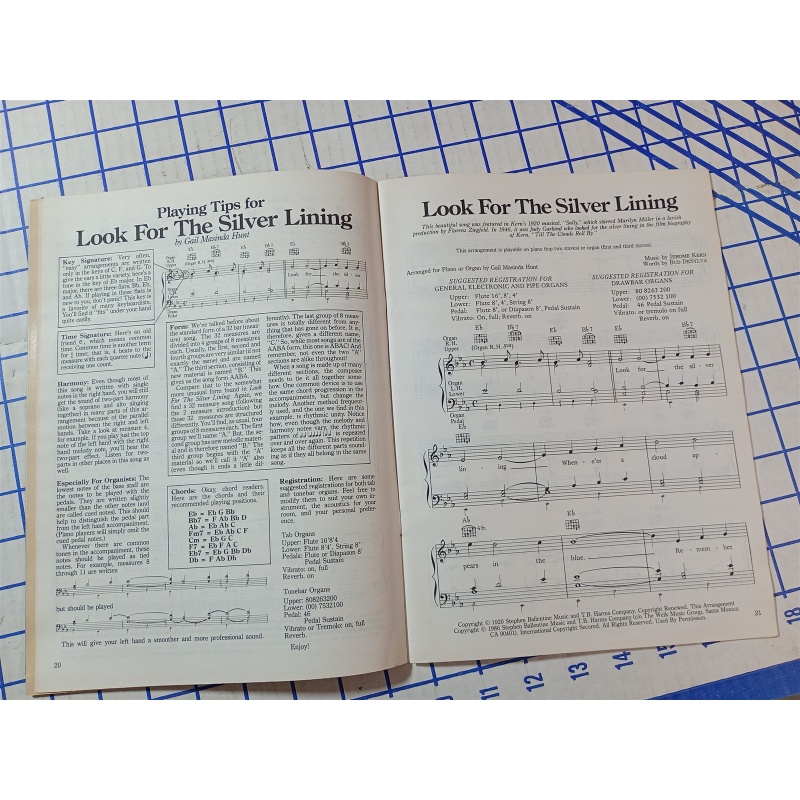 Sheet Music Magazine March 1986 Jerome Kern 