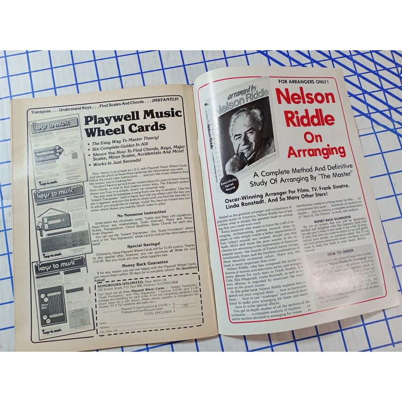 Sheet Music Magazine March 1986 Jerome Kern 