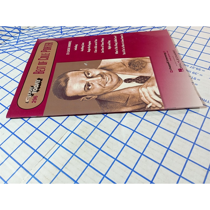 Best of Cole Porter EZ Play Today Vol 296 Easy Piano Keyboard Music Book