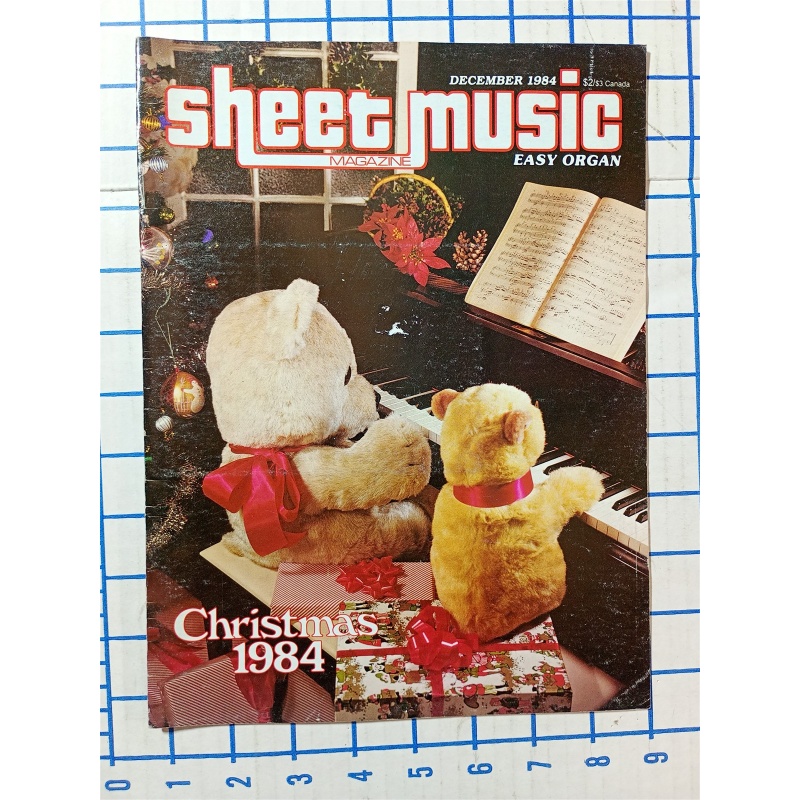 Sheet Music Magazine, 1984 Christmas Edition,