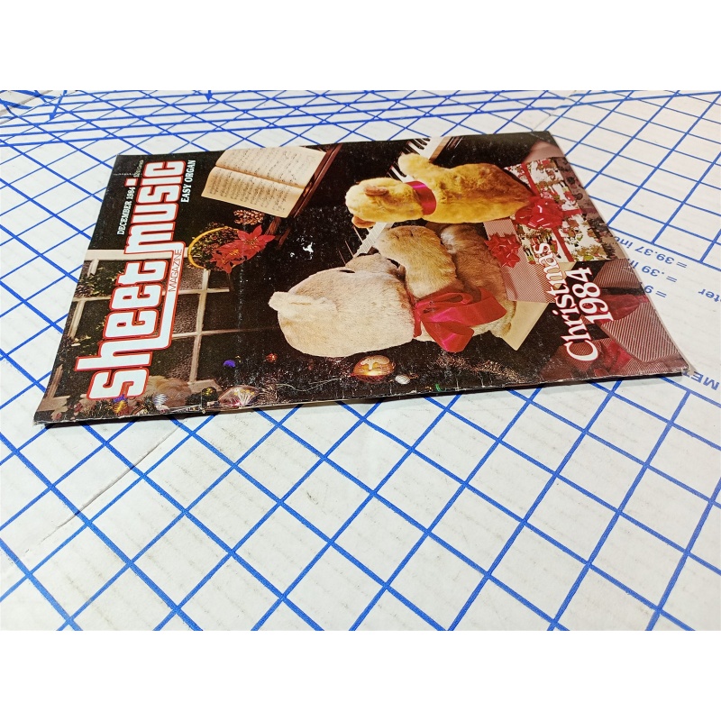 Sheet Music Magazine, 1984 Christmas Edition,