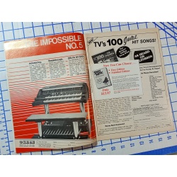 Sheet Music Magazine, 1984 Christmas Edition,