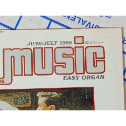 Vintage Sheet Music Magazine June/July 1985 Issue Yesterdays Summers