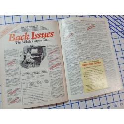 Vintage Sheet Music Magazine June/July 1985 Issue Yesterdays Summers