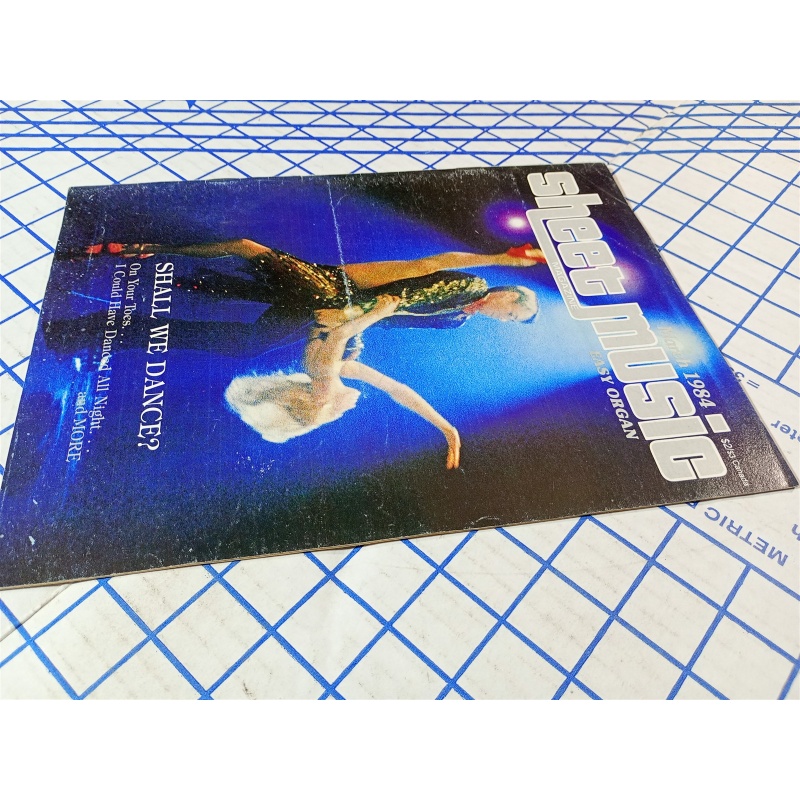 Sheet Music Magazine March 1984 Shall We Dance 