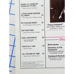 Sheet Music Magazine March 1984 Shall We Dance 