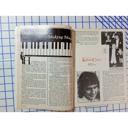 Sheet Music November 1983 Arthurs Theme Best Song Standard Organ