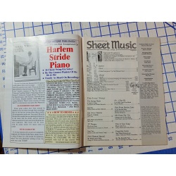 SHEET MUSIC MAGAZINE JULY/ AUGUST 1990 VOL.14 NO. 4 