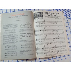 Sheet Music magazine - 1989 Piano - Genius of Cy Coleman, Back On Broadway